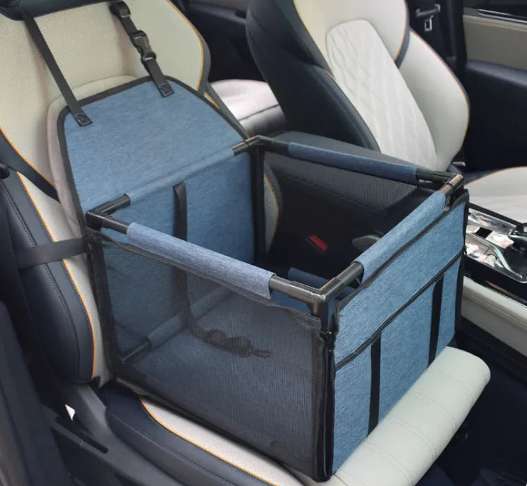 Premium Waterproof Car Seat Protector & Travel Booster – Non-Slip, Scratch-Resistant Pet Travel Mat