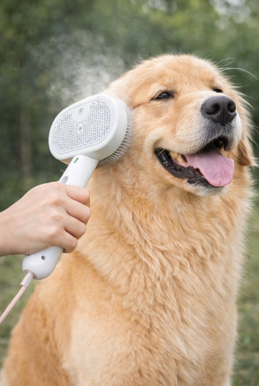 3-in-1 Steam Pet Brush